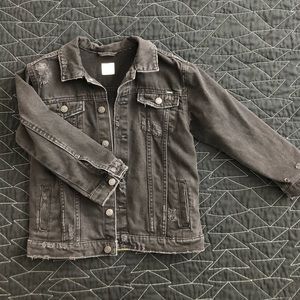 Zara black jeans jacket